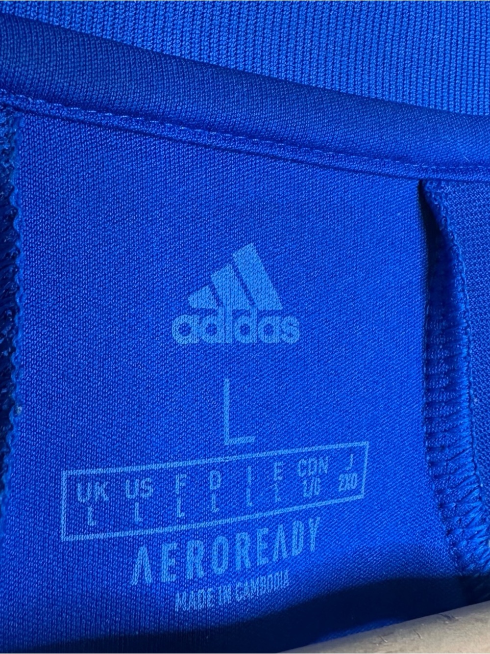Adidas Aeroready Striped Soccer Jersey - Picture 6 of 6